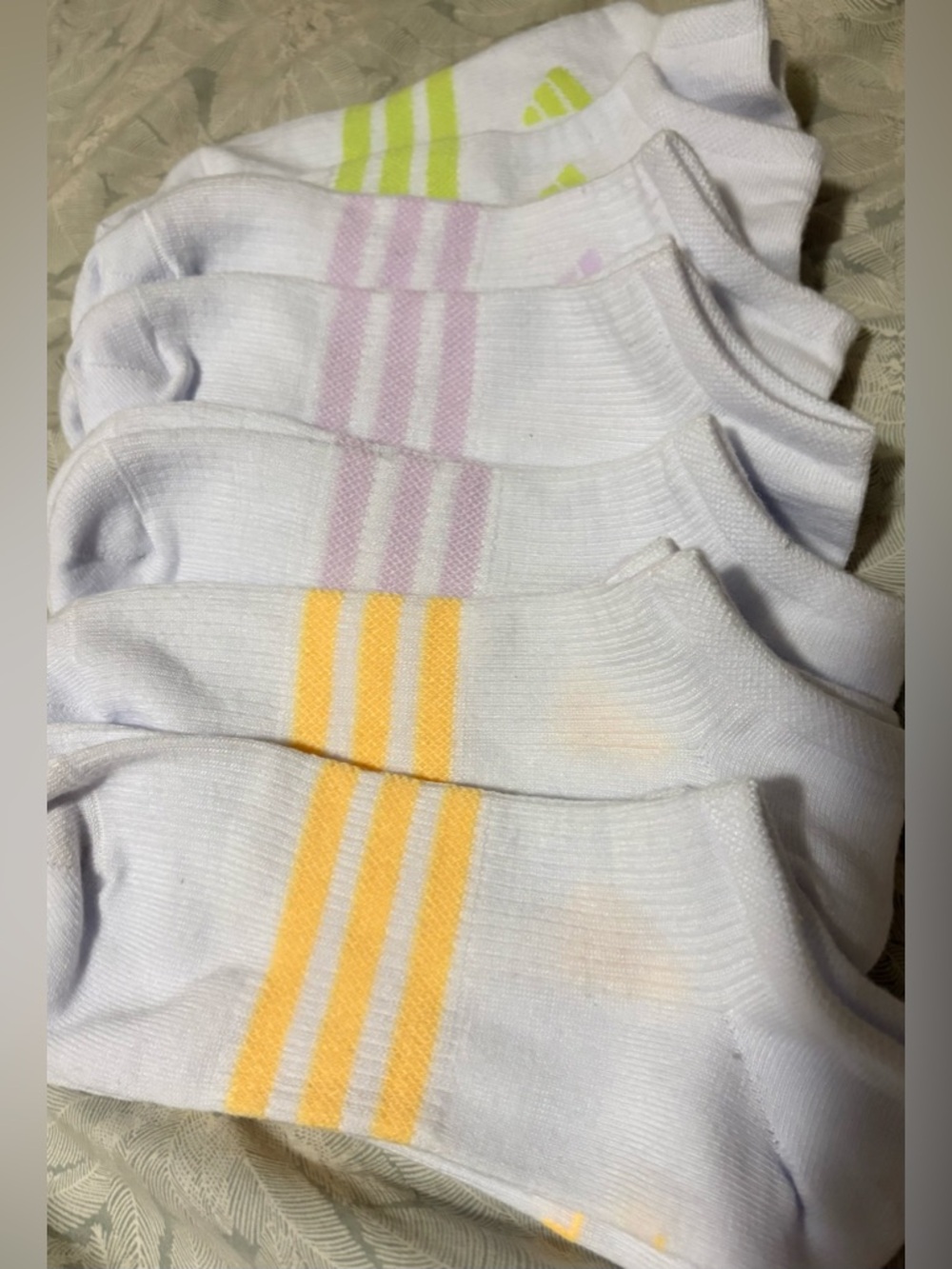 NWOT 7 pairs!!!!Women’s adidas White Low-Cut Socks